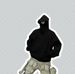 "Grailz Oversized Hoodie – Minimalist High-Street Pullover With Button Placket & Dropped Shoulder (Black/Midnight Blue/Sage Gray/)"_viptrois.com