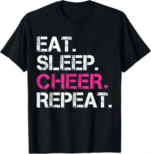 T-shirtt-shirteat 2026 Sleep Cheer Repeat Cheerleading Tshirt Che_viptrois.com