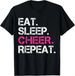 T-shirtt-shirteat 2026 Sleep Cheer Repeat Cheerleading Tshirt Che_viptrois.com