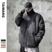 Men's Clothing Fashionable Silk cotton jackets for men 2024 winter new style jackets for teenagers basic multi color Silk cotton jackets_viptrois.com