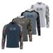 Men's Clothing Summer New Upf+50 Ice Silk Light Breathable Quick Drying Fishing Hooded Long Sleeved Lure Fishing Suit_viptrois.com