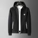 Men's Clothing High End Hooded Handsome Casual Jacket Spring And Autumn Sweatshirt Top_viptrois.com