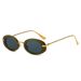 Small Oval Retro Sunglasses - Vintage-Inspired & UV400 Protection | Fashionable Cat-Eye Shades For Women_viptrois.com