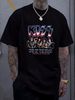 Mens T Shirt Kiss End Of The Road Tour 2023 Black Shirt S-4XL EG657 Designer Clothes Slightly Unisex Fashion Comfortable Casual Soft_viptrois.com
