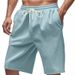 Men's Clothing Summer New Products Men's Casual Loose Corduroy Trend Beach Sports Shorts Beach Pants Men_viptrois.com