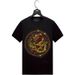 Men's Clothing Hot Diamond Short Sleeved Men's Fashion Brand Trendy Spirit Young Man Inner Wear Large Size Mercerized Cotton T Shirt Men's Summer Wear_viptrois.com