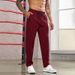 Men's Minimalist Casual Pants – Lightweight Polyester Straight-Leg Trousers For Everyday Wear (M-4XL)_viptrois.com