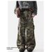 Men's Clothing High Street Pure Wild Hole Camouflage Pants Men And Womentrend Big Pocket Casual Overalls Loose Vibe_viptrois.com