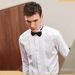 Men's Tailcoat Dress Shirt - Formal Wingtip Collar Tuxedo Shirt For Weddings & Performances_viptrois.com