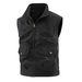 Men’s Utility Vest With Multi-Pockets – Outdoor Workwear Jacket For Hiking & Urban Style (M-6XL, Army Green/Khaki/Navy/Black)_viptrois.com