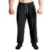 Men's Relaxed-Fit Jogger Pants Wide-Leg Training Trousers for Running Squats Casual Wear All-Season Comfort_viptrois.com