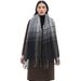 Unisex Bib cross border seasonal floral gradient fringed scarf_viptrois.com