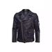 Men's Clothing outdoor windproof jacket with many zippers, many men's clothing, personalized jacket PU leather clothing_viptrois.com