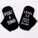 Game socks mid-tube socks casual sports cotton socks sole letter non-slip adhesive socks_viptrois.com
