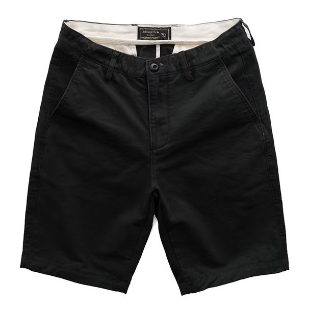 Summer Textured Casual Shorts Trendy Men's American Slim Fit Workwear Five Quarter Loose Straight Leg Pants_viptrois.com
