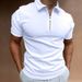 68/5000 Summer Men's Polo Shirt, Short-sleeved Lapel T-shirt, Casual And Well-fitting Top, European And American Men's Wear_viptrois.com