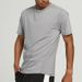 Nylon Quick-drying T-shirt, Men's Fitness Running Loose Round-neck Summer Ice Silk Training Suit Base, Sports Short-sleeved Men_viptrois.com