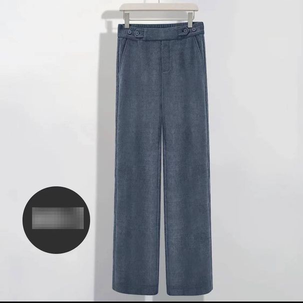 Men's Classic Straight Fit Casual Pants - Comfortable Mid-Rise Trousers With Stretch - Versatile All-Season Wear For Work & Leisure_viptrois.com