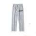 Heavyweight Fleece Joggers High-Street Leg Pants With Adjustable Cuffs For Urban Movement (Winter-Ready Streetwear With Reinforced Stitching)_viptrois.com