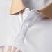 Men's Clothing Printed Polo Shirts For Men Loose College Color Matching Lapel Short Sleeved T Shirts Paul Shirts For Men_viptrois.com