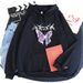 Punk Big Butterfly Sweatshirtss Harajuku Dark Sweatshirts Aesthetic Couple Hip Hop Gothic Streetwear Clothing Hoodies_viptrois.com