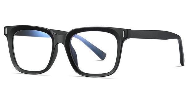 Kachawoo Anti-Blaulicht-Brille TR90 Acetat Herren Quadratisches Brillengestell Für Damen Trend Koren-Stil Unisex Transparent Grau_viptrois.com
