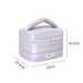 Storage Bags Portable Storage Bag Hand Held Cosmetic Bag Travel Down Storage Bag Large Capacity High Value Cosmetic Bag_viptrois.com