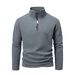 Autumn And Winter Men's Clothing: European Size Stand-up Collar Tactical Fleece Jacket, Men's Fleece Thermal Pullover, Youth Hoodie_viptrois.com