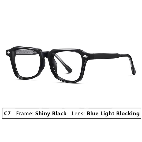 Men's Sunglasses High End Large Frame Personality Polygonal Men's Retro Pin Anti Ultraviolet_viptrois.com