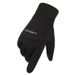 Gloves for men winter winterproof warm with wool thickened waterproof touch screen unilateral cycling exposed 2 fingers_viptrois.com