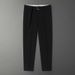 Men's Thin Ice Silk Cropped Trousers Summer Style Casual Dress Pants Korean Trendy Slim Fit Tapered Leg Suit_viptrois.com