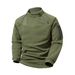 Men's Slim-Fit Zip-Up Hoodie - Lightweight Long Sleeve Pullover With Side Zipper (Gray, Black, Khaki, Olive, Navy)_viptrois.com