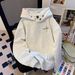 Premium American Vintage Heavyweight Fleece Hooded Sweatshirt For Men – Retro Button-Up Design With Side Pockets (Black/White/Gray, Sizes M-5XL)_viptrois.com