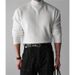Pure White Stretch Half Turtleneck Base Sweater For Men, Thin Lightweight, Mature And Simple, Skin-Friendly, Comfortable,_viptrois.com