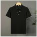2025d 2025 Summer Men's Casual Versatile Polo Shirt Short Sleeve New Trendy Embroidered Turn-down Collar T-shirt_viptrois.com