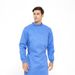 Men's Clothing Surgical Gown Cotton Operating Room Work Clothes Surgeon Surgical Gown Half Wrapped Long Sleeved Reverse Wear Full Isolation Gown_viptrois.com