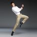 Premium Men's Dress Pants For Business & Casual Wear - Wrinkle-Free, Anti-Crease, Straight Fit Trousers In Classic Black_viptrois.com
