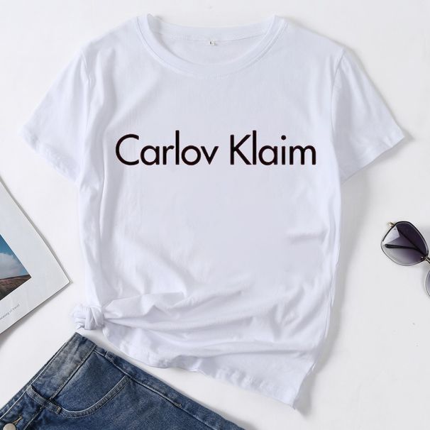 Fashion Brand 2023 Summer Men's T-Shirt Casual Printed Round Neck Short Sleeve T-Shirt Loose Top_viptrois.com