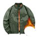 Men's Clothing Fashion Brand Baseball Jacket Men's MA1 Air Force Flight Suit Jacket Padded Thickened Top Coat Printed Logo Cross Border_viptrois.com