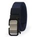 Nylon Belt Toothless Automatic Buckle Men's Casual Belt Outdoor Breathable All Match Belt Middle Aged Young Men And Women Trend_viptrois.com