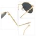 2025 Retro Round Sunglasses - Metal Frame UV400 Unisex Sunglasses (Korean Style, High-End Lightweight & Fashionable)_viptrois.com