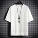 Men's Clothing Men's Sportswear Suit Waffle Suit Summer Short Sleeved T Shirt + Shorts 2 Piece Sports Suit_viptrois.com