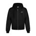 Men's & Women's Zip-Up Hoodie Sweatshirt With Fleece Lining, Casual Streetwear Pullover With Kangaroo Pocket, Trendy Oversized Fit For Winter_viptrois.com
