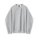 Round Neck Silhouette Design, Long Sleeved Sweatshirt, Men's Casual Loose Fitting Pullover, Niche Top_viptrois.com