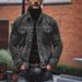 Autumn Winter Men's Corduroy Long Sleeve Turn-down Collar Jacket Coat Men_viptrois.com