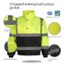 Men's Clothing Workwear Jacket Spot Construction Site Labor Protection Reflective Clothing Autumn And Winter Thick Warm Waterproof Reflective Jacket_viptrois.com