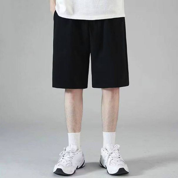Men's Clothing Shorts Men's Summer Thin Korean Loose Large Size Casual Versatile Beach Pants Stretch Fitness Sports Pants_viptrois.com