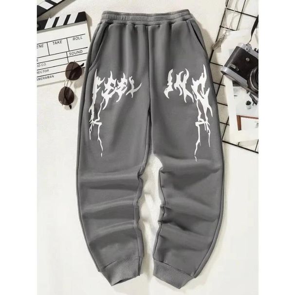 Men's Solid Color Hoodie & Jogger Set - Casual Sportswear Two-Piece Outfit For Spring/Autumn | Comfortable & Stylish_viptrois.com