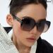 New Fashion Large Frame Polarized Sunglasses Women Trendy Sun Protection Driving Sunglasses Women High End Glasses_viptrois.com
