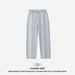Men's Heavyweight 420GSM Fleece Sweatpants - Clean Fit Straight Leg Casual Pants For Men, Relaxed Fit, Breathable Cotton, Multiple Colors_viptrois.com